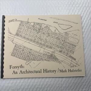 Forsyth Montana Architecture History 1989 Hufstetler Limited 406 800 First Ed PB